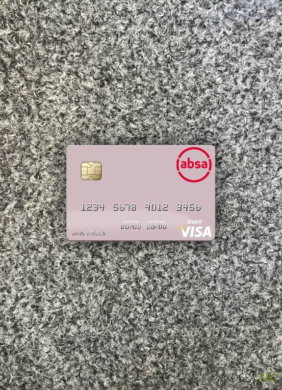 Afrique du Sud Absa Group Limited carte de débit visa photolook ,